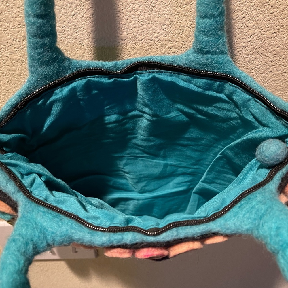 Colorful Felt Purse - Picture 2 of 2